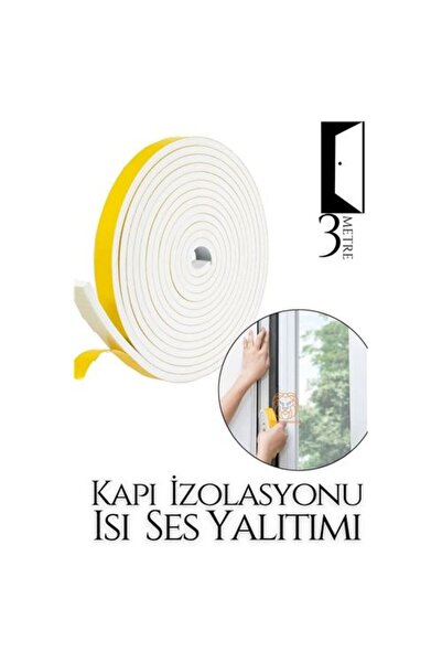 Skygo Kapılar Için 4 Mevsim 3 Metre Ses Isı Yalıtım Sünger Bant