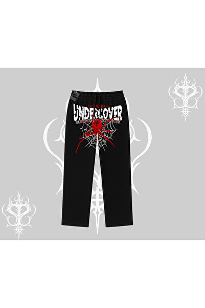 Tarzsokak White Baggy Sweatpants Spider Undercover