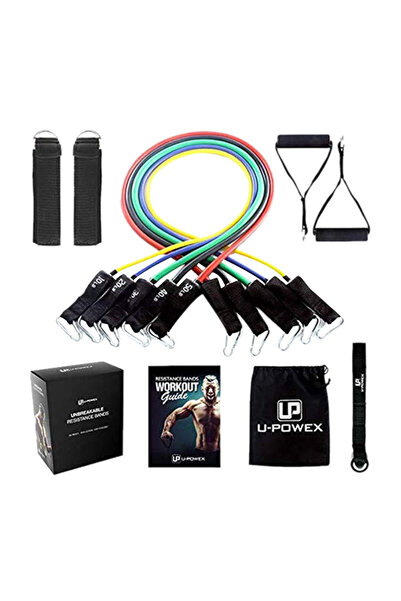 HALAMODO Fitness Resistance Band Set