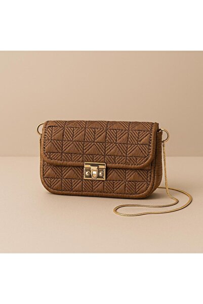 NUMİSTORE El örgüsü kanvas çanta