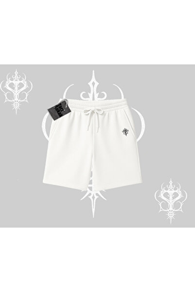 Tarzsokak Λευκό σορτς με προσαρμοσμένο λογότυπο