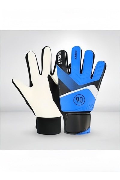 HALAMODO قفازات حارس مرمى للأطفال، حماية للأصابع، قفازات كرة قدم من اللاتكس، ...