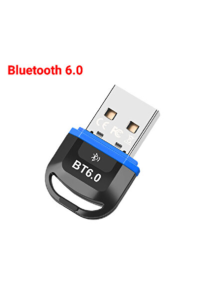 Choice1 BT 6.0 Blue USB Bluetooth 6.0 Adapter Bluetooth 5.4 Dongle for PC Windows 11/10/8.1 Bluetooth Receiv