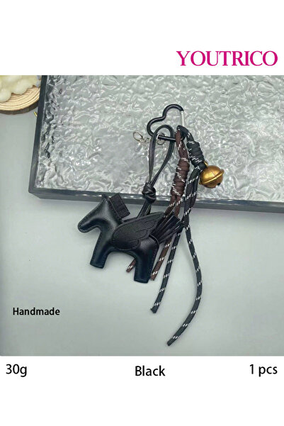 Youtrico تعليقة حقيبة مصنوعة يدويًا على شكل حصان بيغاسوس صغير وجميل - إكسسوار...