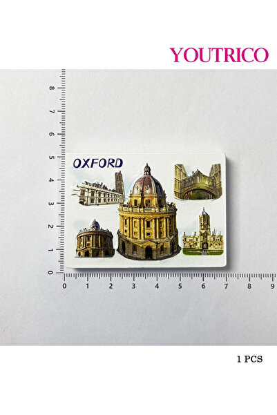 Youtrico قطعة واحدة من ملصقات مغناطيس الثلاجة ثلاثية الأبعاد المصنوعة من الرا...