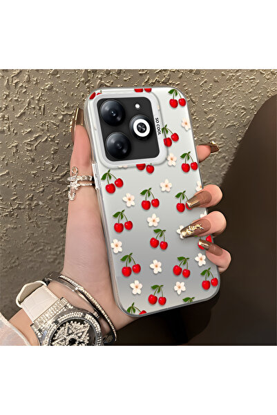 Hontinga حافظة متوافقة مع هاتف Infinix Smart 8/8 Pro، حافظة هاتف صلبة مضادة ل...