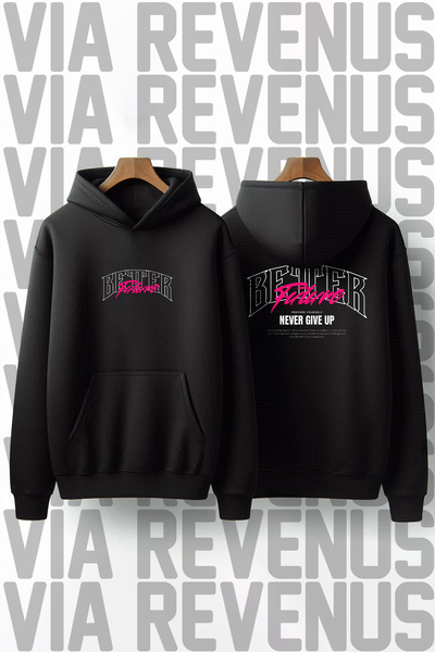 Vordevia سترة بيتر فيوتشر مطبوع مصنوعة من القطن بنسبة 100% بجودة ممتازة بغطاء رأس