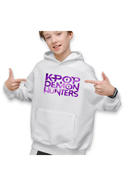 OEM Παιδικό Φούτερ με Κουκούλα για Αγόρια Huntrix Kpop Demon Hunters