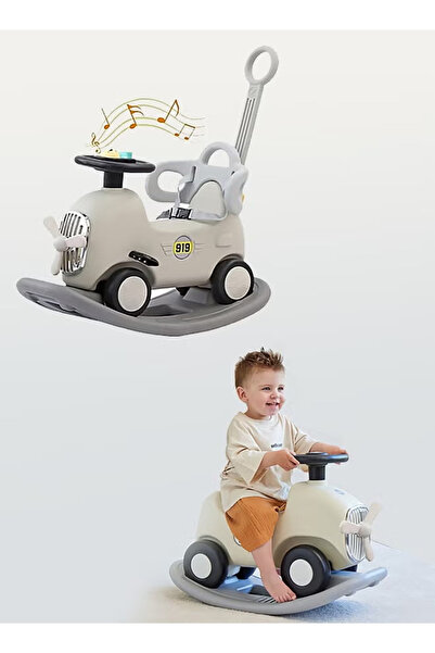 Generic Rocking horse toy, multifunctional baby rocker, detachable ride-on rocking animal