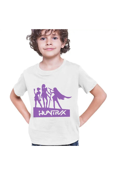 OEM Παιδικό Αγόρι T-Shirt Huntrix Demon Hunters Kpop