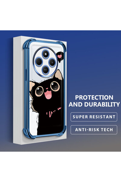 Hontinga جراب هاتف شاومي ريدمي 14C متوافق مع شبكة الجيل الرابع، مصنوع من السي...