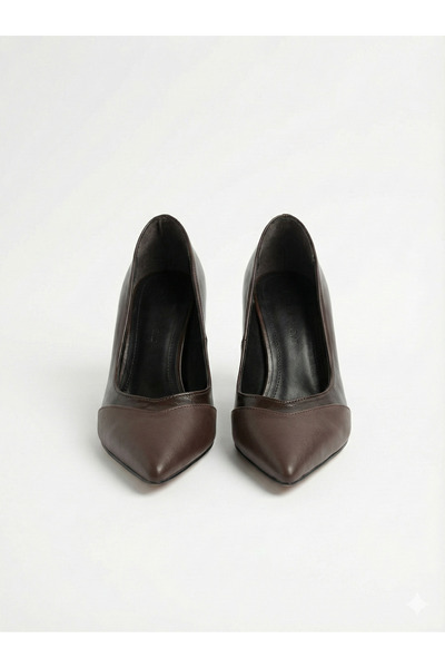 Passion Moda Evi Kahverengi Topuklu Ayakkabı