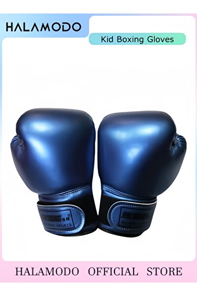 HALAMODO قفازات ملاكمة للأطفال، تدريب احترافي، كيس ملاكمة ثقيل، وسادات تركيز، وسادات للتمرين، بنطال رياضي جيد التهوية