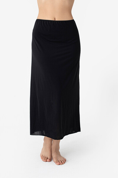 NBB Siyah Midi Boy Etek Jüpon