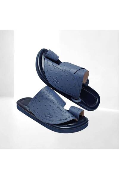 chic najd Ostrich blue oriental shoes - size 45