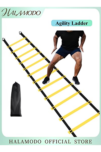 HALAMODO Agility Ladder Speed Training Equipment Quick Ladder Quick Ladder Ru...
