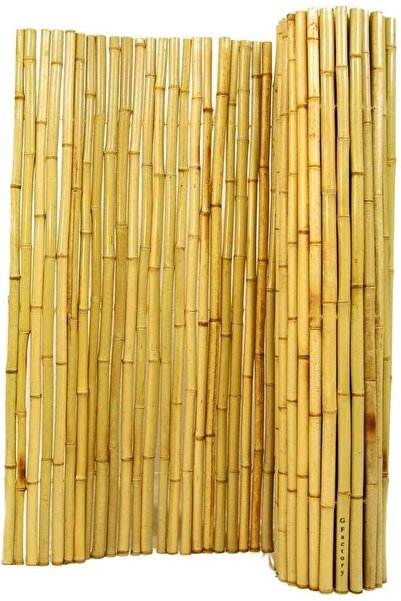 Egardenkart ® سياج من الخيزران الطبيعي الملفوف، سياج طبيعي سميك للخصوصية (300...