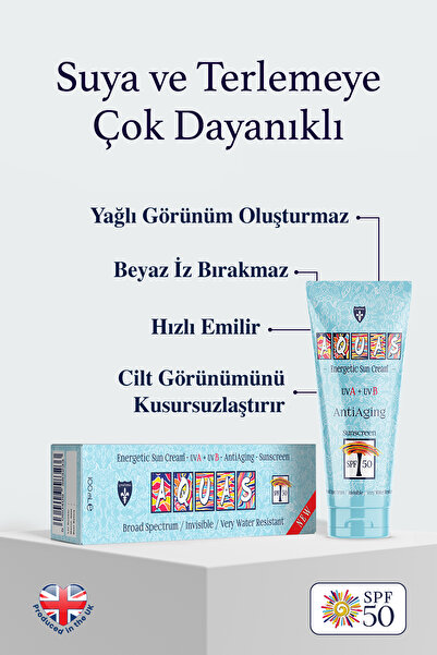 Aquas ANTIAGING SPF50 GUNES KR