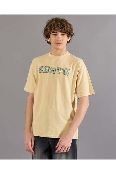 REDTAG تي شيرت بيج مطبوع للأولاد الكبار