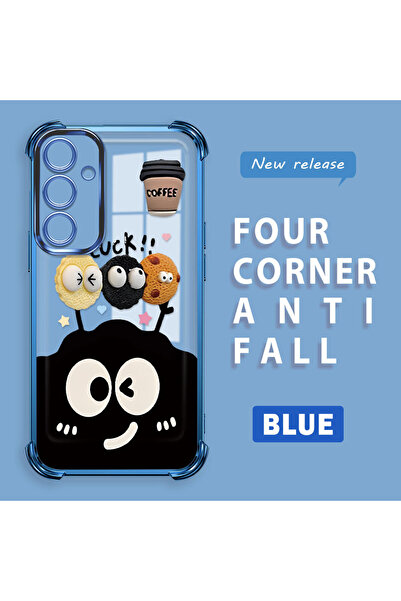 Hontinga حافظة متوافقة مع هاتف سامسونج جالاكسي A35، حافظة هاتف من السيليكون ا...