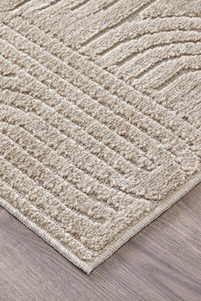 SANRUGS Home & Living Makinede Yıkanabilir ve Kaymaz Tabanlı, Yumuşak Bukle H...