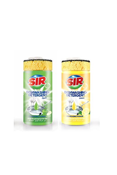 Sır Lemon dish detergent 1000 ml + Apple dish detergent 1000 ml