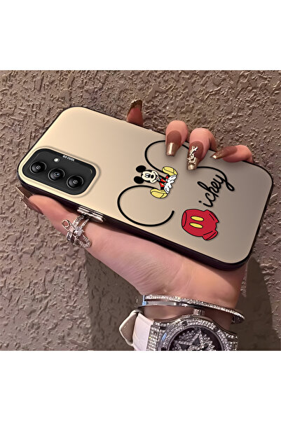 Hontinga حافظة هاتف متوافقة مع هاتف سامسونج جالاكسي A14 ميكي مضادة للصدمات وم...