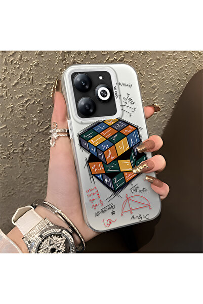 Hontinga حافظة متوافقة مع هاتف Infinix Hot 40i، حافظة هاتف مضادة للسقوط من نو...