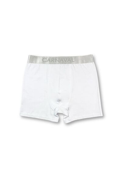 CARNAVAL SOCKS Carnaval White Premium Cotton Men's Boxer