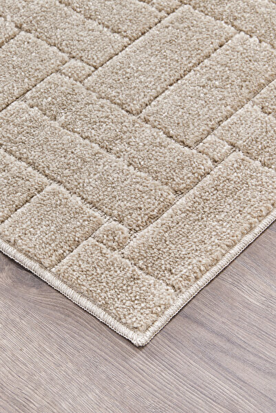 SANRUGS Home & Living Makinede Yıkanabilir ve Kaymaz Tabanlı, Yumuşak Bukle H...