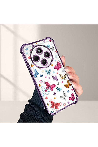 ucuc حافظة حماية من السيليكون الشفاف المتوافقة مع هاتف Xiaomi Redmi 14C 4G بأ...