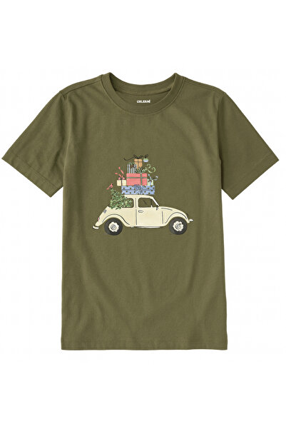 Colermi Cotton Fabric Children's T-Shirt – Gift Car Printed