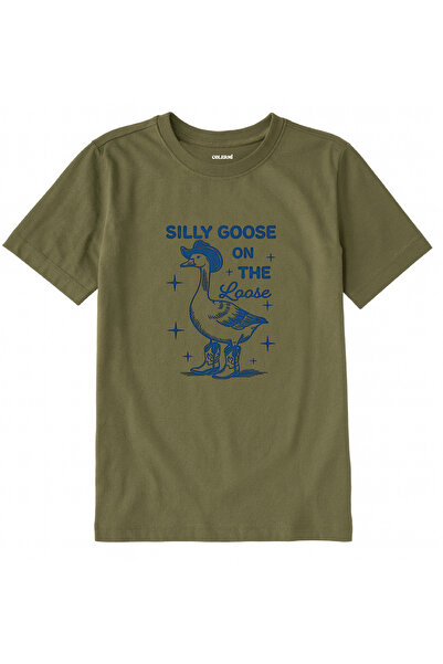 Colermi Cotton Fabric Children's T-Shirt – Silly Goose Printed T-Shirt