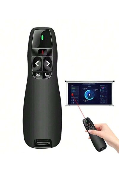Generic 2.4Ghz Wireless Presenter With Red Laser Pointer