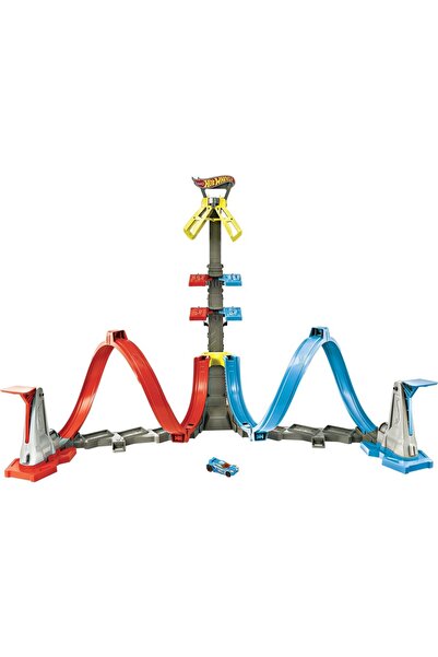HOT WHEELS مجموعة سباقات إثارة الطيران العمودية Grw39