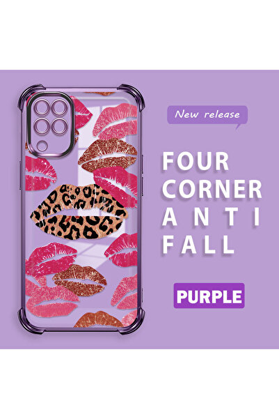 ucuc حافظة حماية من السيليكون الشفاف المتوافقة مع هاتف Samsung Galaxy A12/M12...