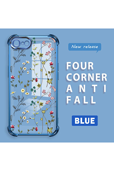 ucuc iPhone 7/8/Se 2020 2022 Compatible Transparent Silicone Flutter Protecti...