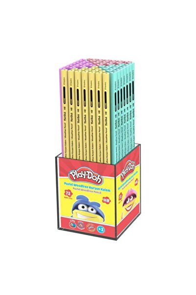 Play Doh Play-Doh Kurşun Kalem Woodfree Pastel Kk021 (72 Li Paket)