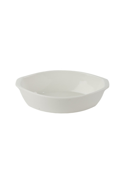 SQUALO Round porcelain bowl – white – medium size – elegant and organized presentation