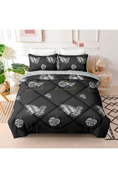 Noon East طقم لحاف من 4 قطع | مصنوع من ألياف دقيقة ناعمة | ألوان متعددة