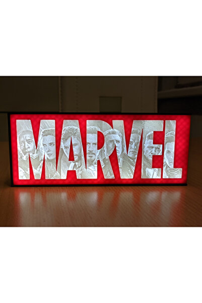 HobyUsa Marvel Işıklı Logo Kutusu