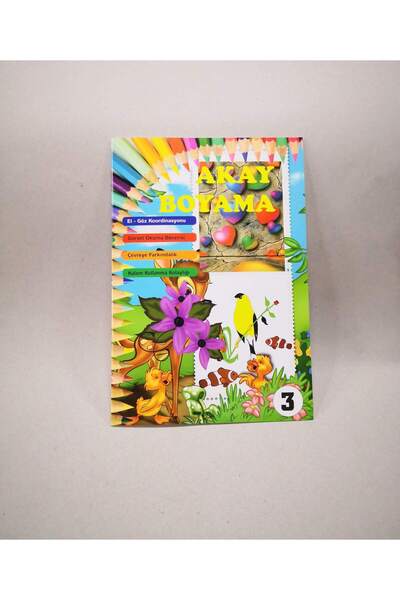 İzmir Boyama Kitabı Okul Öncesi Anasınıfı 3-6 Yaş 24 Sayfa Karton Kapaklı – Eğitici Etkinlik Kitapları