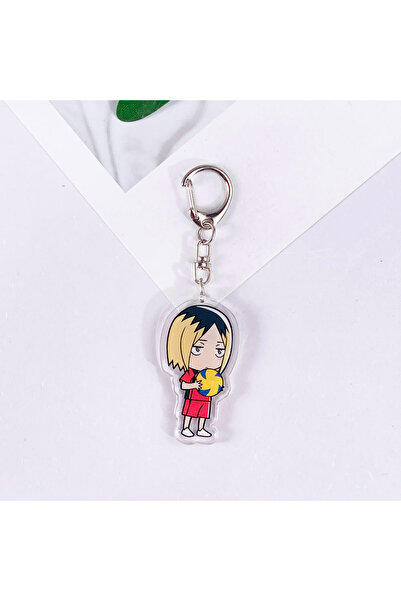Miniso 5 cm 2 Anime Characters Haikyuu Cute Keychain Accessories Acrylic Bag ...