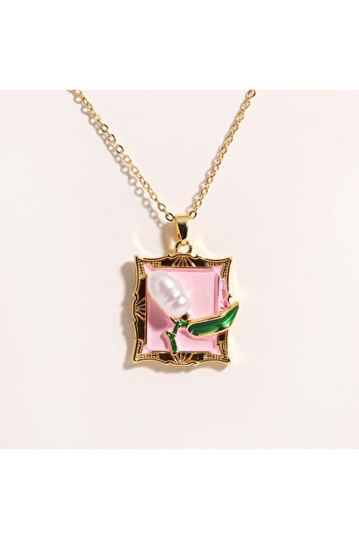 Choice قلادة غير منتظمة الشكل من الفولاذ المقاوم للصدأ 316L بتصميم قطرة زيت م...