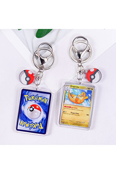 Miniso سلسلة مفاتيح سيارة أكريليك لطيفة من شخصيات بوكيمون (6 سم) - بيكاتشو، تشاريزارد، غينغار، إيفي - تعليقة للحقيبة