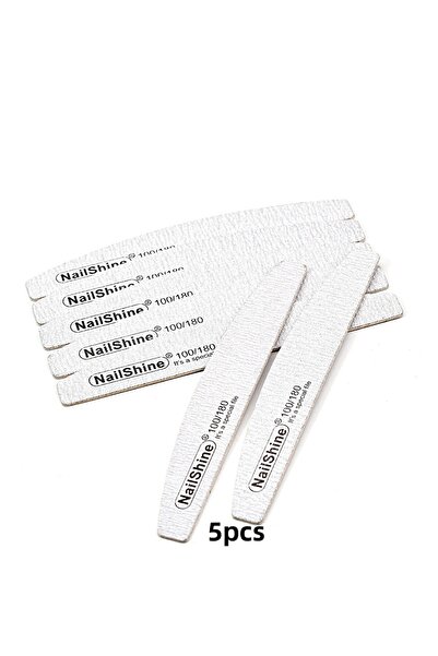 Choice 5 قطع من مبردات الأظافر الخشبية الرمادية الهلالية، بحبيبات تتراوح بين ...