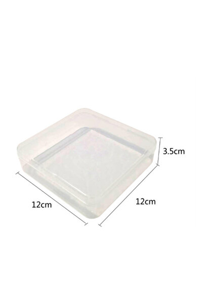 Choice علبة بلاستيكية صغيرة لتنظيم المجوهرات، تحتوي على 5 فتحات للأقراط، مناس...