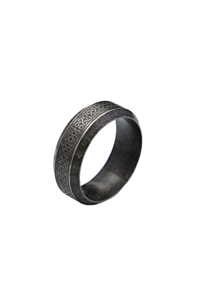 Choice 9 Style B Fashion Vintage Simple Viking Rune Ring for Men Women Stainl...