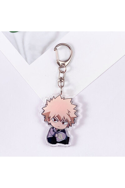 Miniso 5 cm 2 Anime Characters My Hero Academia Cute Keychain Accessories Acr...