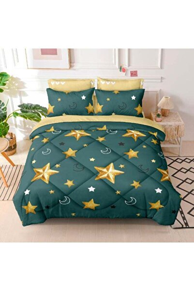 Noon East طقم غطاء لحاف من 6 قطع | مصنوع من ألياف دقيقة ناعمة | ألوان متعددة